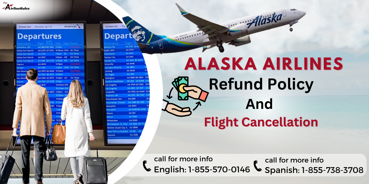 Know About The Alaska Airlines Refund Policy And Flight Cancellation?