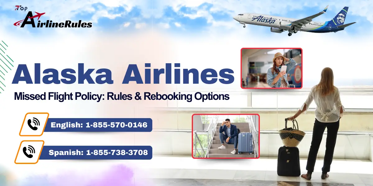 Alaska Airlines Missed Flight Policy: Rules & Rebooking Options