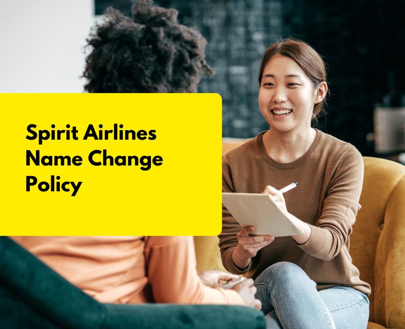 Spirit Airlines Name Change Policy